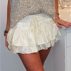 White SHUG lala skirt